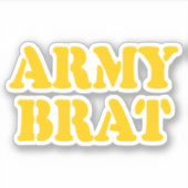 ARMY BRAT AUFKLEBER (Vorderseite)