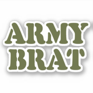 ARMY BRAT AUFKLEBER