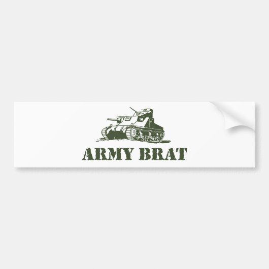 Army Brat Autoaufkleber (Vorne)