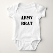 Army Brat Baby Strampler (Vorderseite)