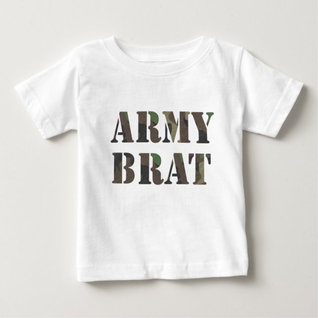 Army Brat Baby T-shirt (Vorderseite)