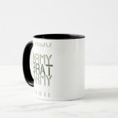 Army Brat Coffee Tasse (Vorderseite Links)