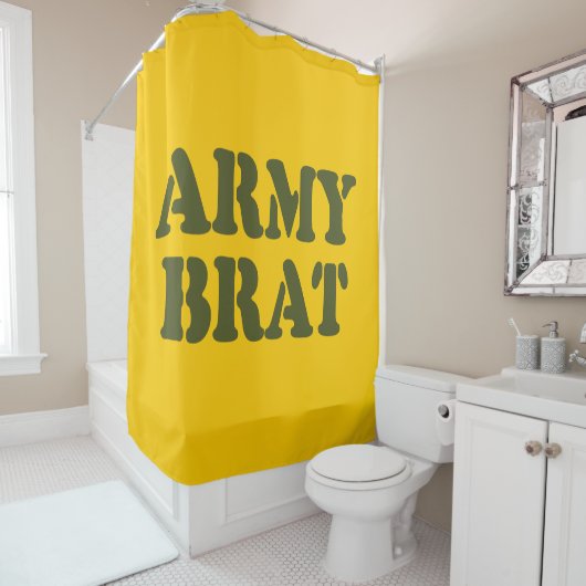 ARMY BRAT DUSCHVORHANG (Beispiel)