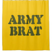 ARMY BRAT DUSCHVORHANG (Vorderseite)