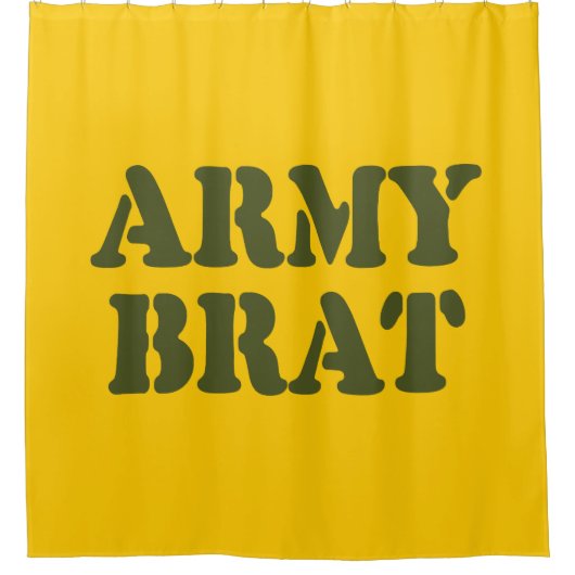 ARMY BRAT DUSCHVORHANG (Vorderseite)