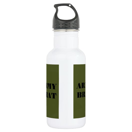 Army Brat Edelstahlflasche (Rückseite)