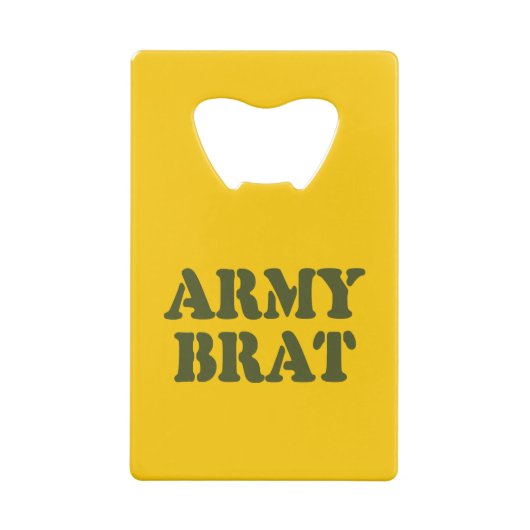 ARMY BRAT GELDBEUTEL FLASCHENÖFFNER (Rückseite)