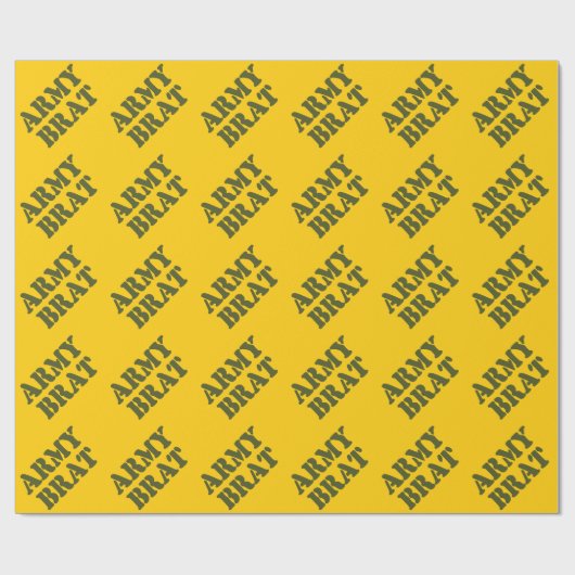 ARMY BRAT GESCHENKPAPIER (Flach)