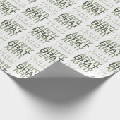 Army Brat Geschenkpapier (Ecke)