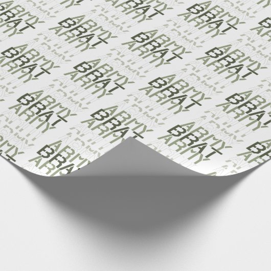 Army Brat Geschenkpapier (Ecke)