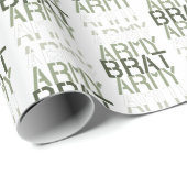 Army Brat Geschenkpapier (Rolleneckpunkt)
