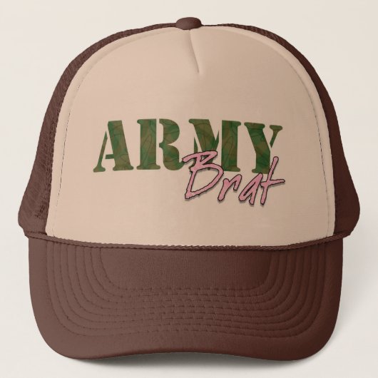 Army Brat Hat Truckerkappe (Vorderseite)