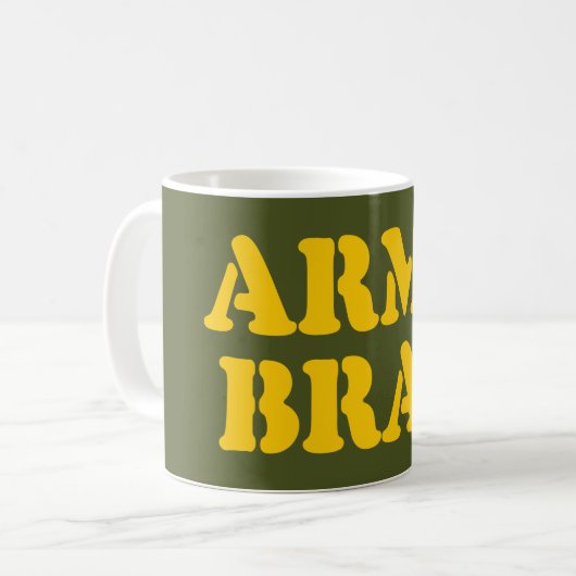 ARMY BRAT KAFFEETASSE (Vorderseite Links)