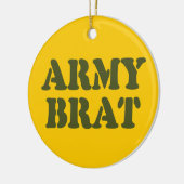 ARMY BRAT KERAMIK ORNAMENT (Links)