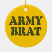 ARMY BRAT KERAMIK ORNAMENT (Hinten)
