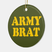 ARMY BRAT KERAMIK ORNAMENT (Links)