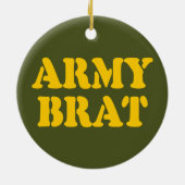ARMY BRAT KERAMIK ORNAMENT (Hinten)