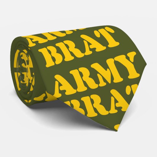 ARMY BRAT KRAWATTE (Gerollt)