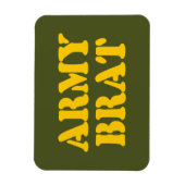 ARMY BRAT MAGNET (Vertikal)