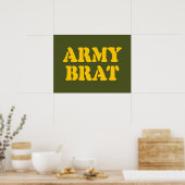 ARMY BRAT POSTER (Küche)