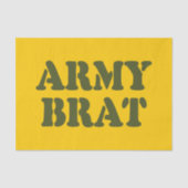 ARMY BRAT SEIDENPAPIER (Vorderseite)