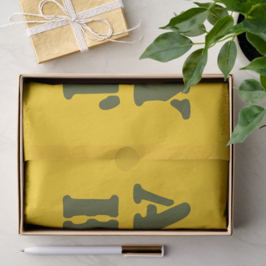 ARMY BRAT SEIDENPAPIER (Geschenk)
