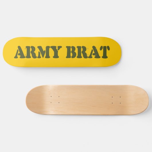 ARMY BRAT SKATEBOARD (Horizontal)