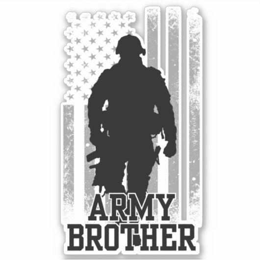 Army Brother Aufkleber (Vorderseite)