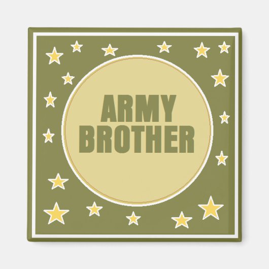ARMY BROTHER Magnet (Vorne)