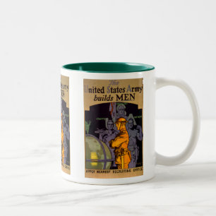 Army Builds MEN Zweifarbige Tasse