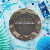 Army Camouflage Birthday Party Teller (Party)