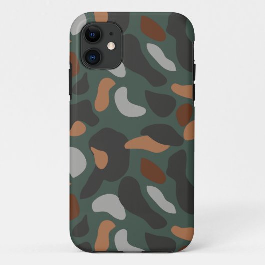 Army Camouflage Case-Mate iPhone Case (Rückseite)
