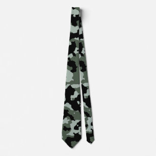Army Camouflage Green Camouflage Krawatte