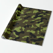 Army Camouflage Pattern Geschenkpapier (Ungerollt)