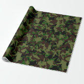 Army Camouflage Pattern Geschenkpapier (Ungerollt)