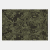 Army Camouflage Pattern Geschenkpapier Set (Vorderseite 2)