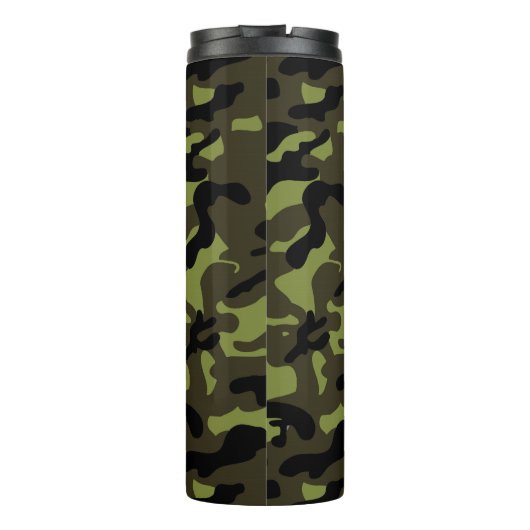 Army Camouflage Pattern Thermosbecher (Rückseite)