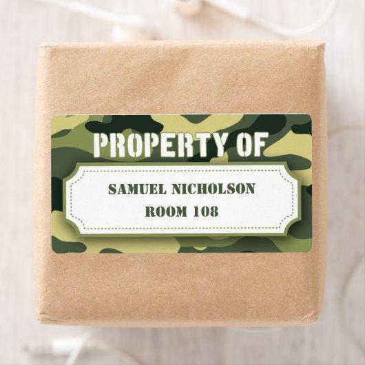 Army Camouflage Property ID Schulbuch (Insitu)