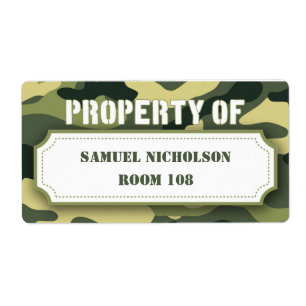 Army Camouflage Property ID Schulbuch