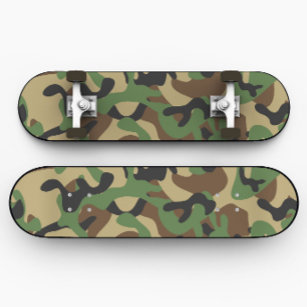 Army Camouflage Skateboard   Camouflage Skateboard