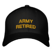 ARMY CAP BESTICKTE KAPPE (Vorderseite)