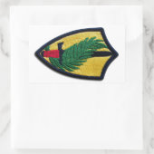 Army CENTCOM Zentralkommando JSCAP Veteranen Rechteckiger Aufkleber (Tasche)