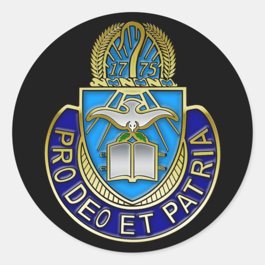 Army Chaplain Corp Wappen Sticker (Vorderseite)