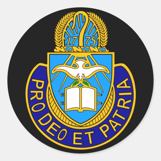 Army Chaplain Corp Wappen Sticker (Vorderseite)