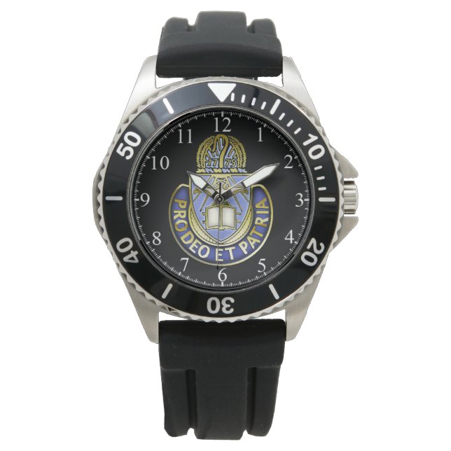Army Chaplain Corps Wappen Watch Armbanduhr (Vorderseite)