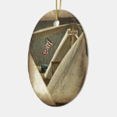 Army Chaplain Keramikornament (Links)