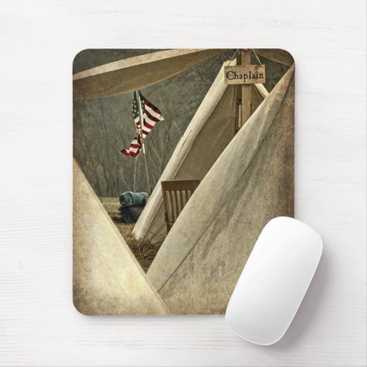 Army Chaplain Mousepad (Mit Mouse)
