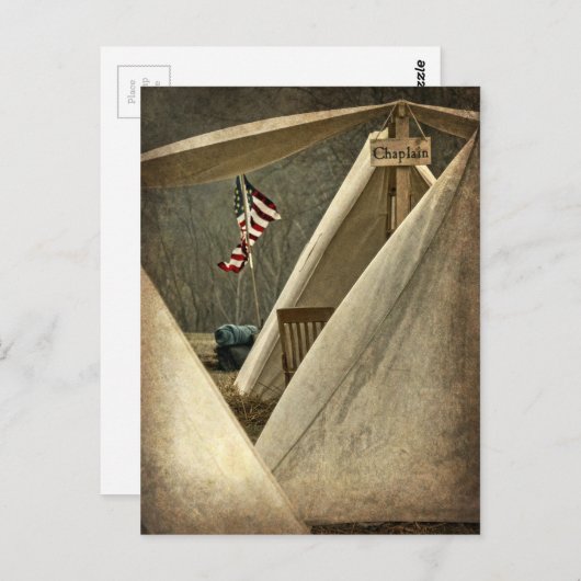 Army Chaplain Postkarte (Vorne/Hinten)