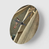 Army Chaplain Runde Wanduhr (Winkel)