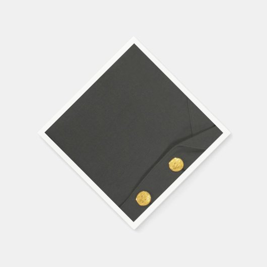 ARMY Class A Uniform Dress Grüntöne Militär Napkin Serviette (Ecke)